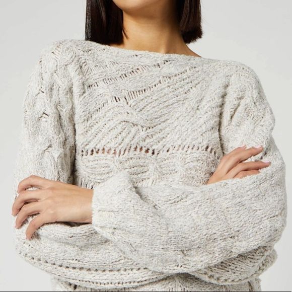 NWT Free People Against The Tide Sweater - Picture 7 of 9